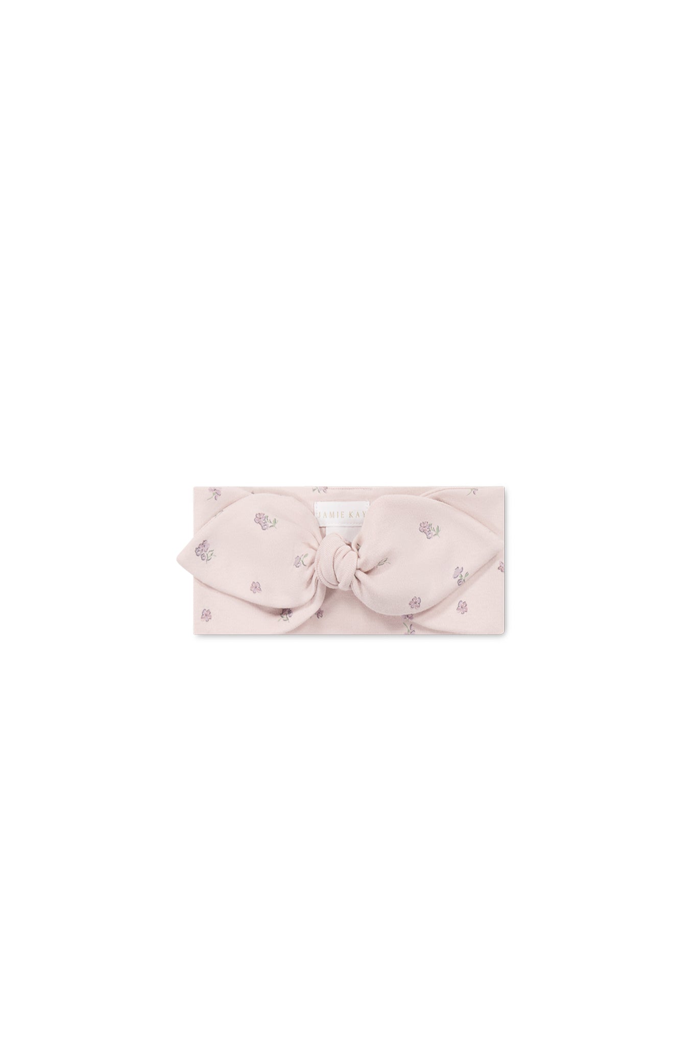 Jamie Kay Organic Cotton Headband in Meredith Violet 