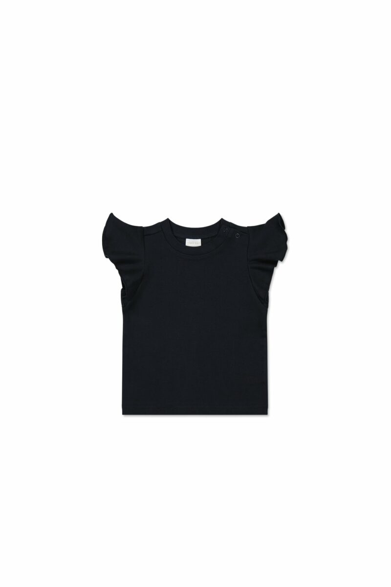 Pima Cotton Ruby Top in Black Bean  from Jamie Kay