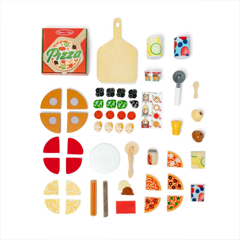 Wooden Pizza Food Truck Activity Center made by Melissa & Doug