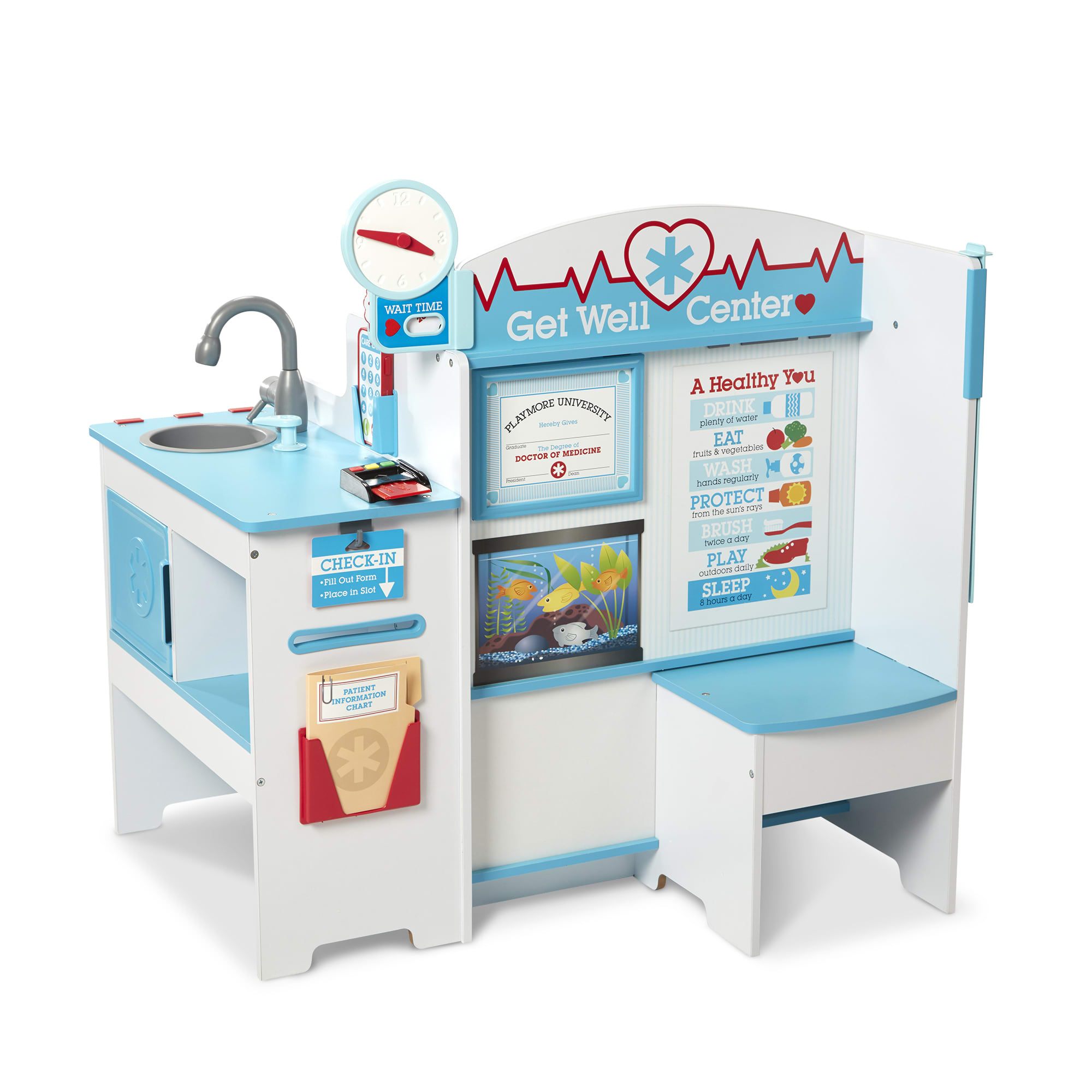 Melissa & Doug Get Well Doctor Activity Center