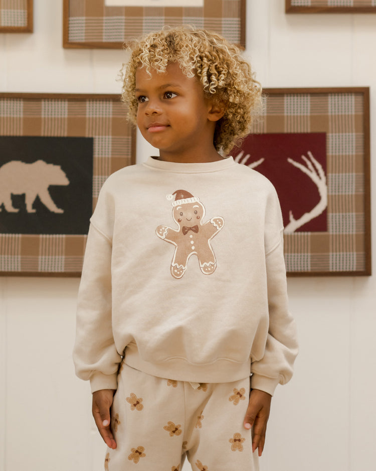 Rylee + Cru Relaxed Sweatshirt in Gingerbread