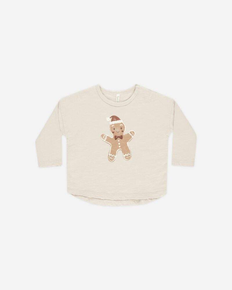 Rylee + Cru Long Sleeve Tee in Gingerbread