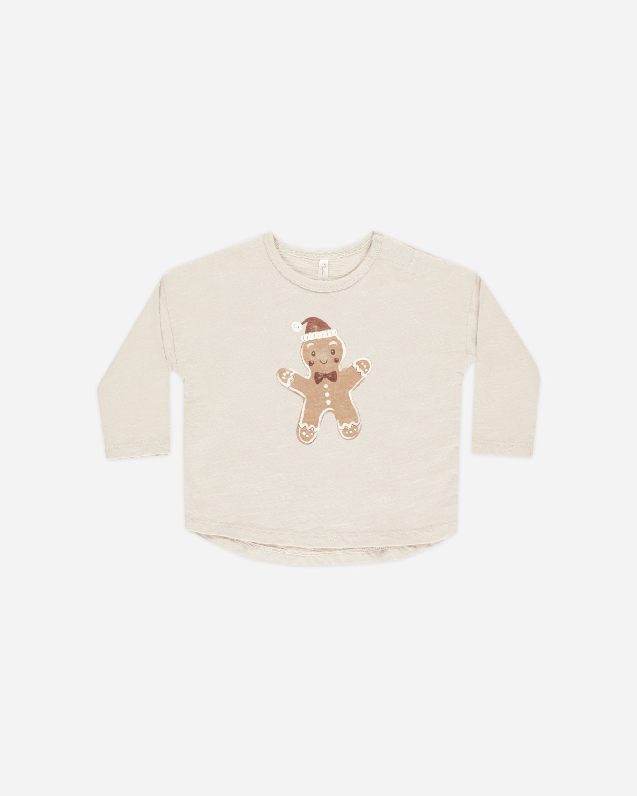 Rylee + Cru Long Sleeve Tee in Gingerbread