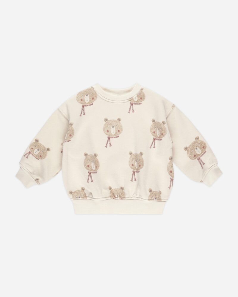 Relaxed Sweatshirt in Bears from Rylee + Cru