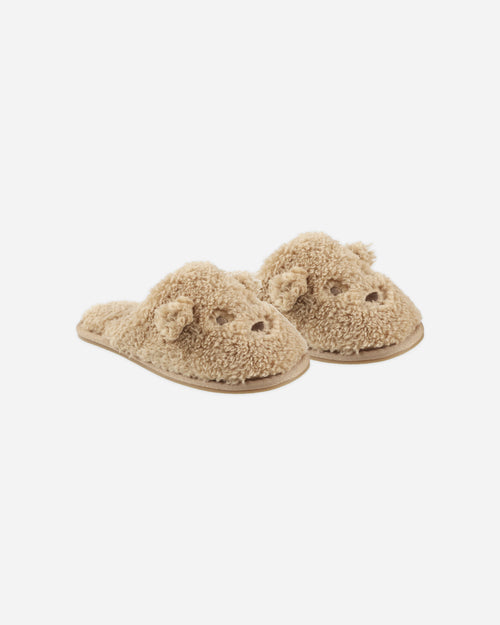 Rylee + Cru Bear Slippers in Gold