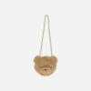 Bear Purse in Gold from Rylee + Cru