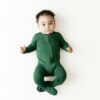 Kyte BABY Zippered Footie in Evergreen