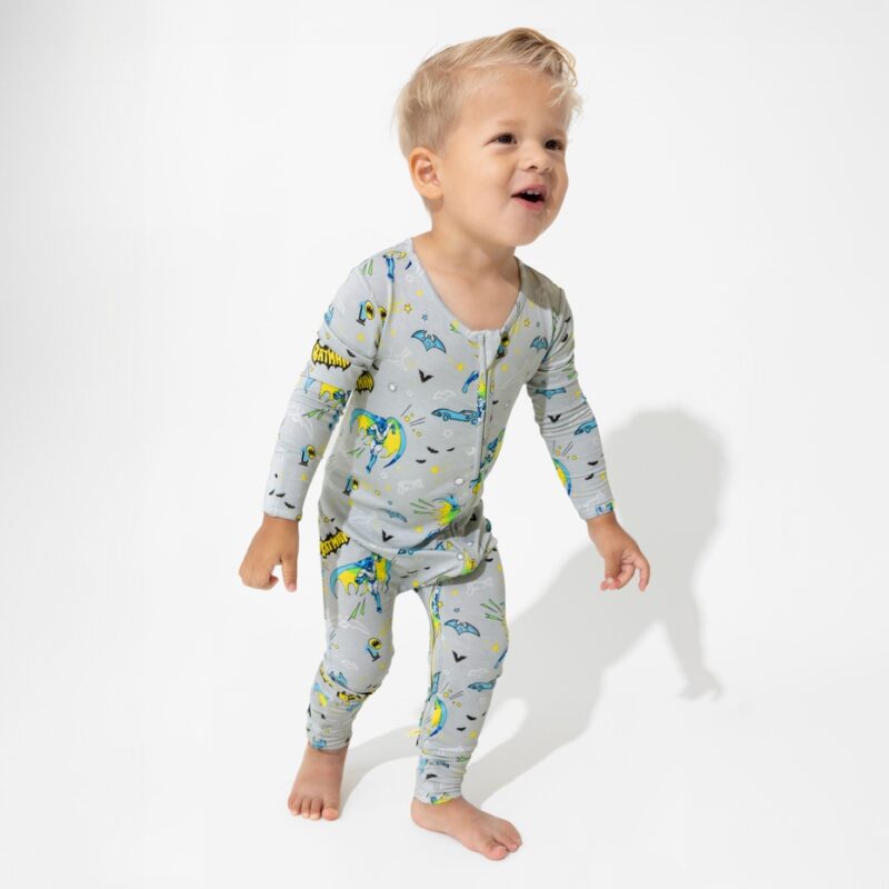 Bellabu Bear Batman Bamboo Viscose Convertible Footie