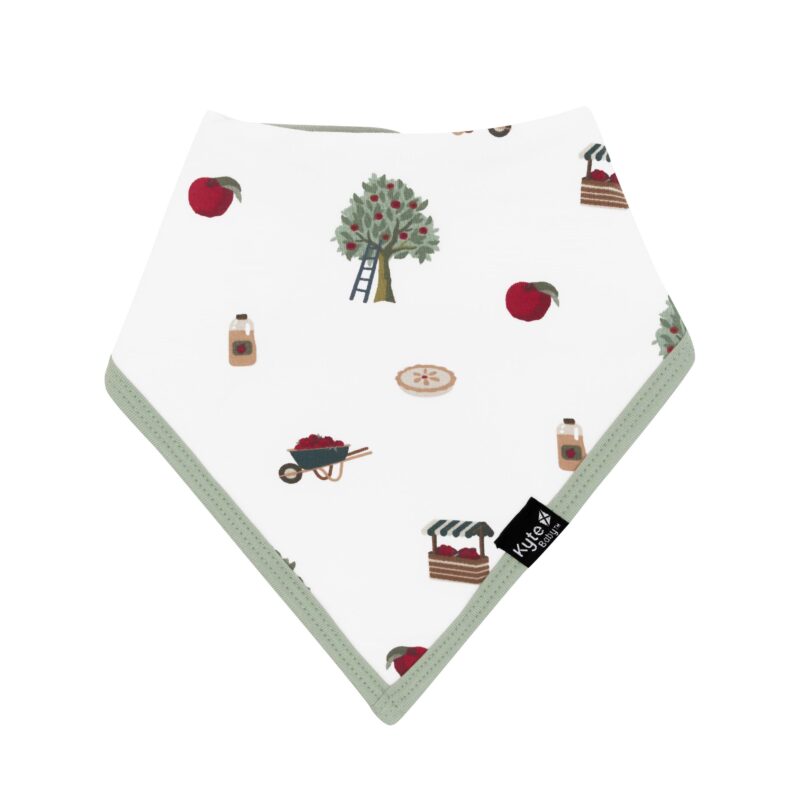 Kyte BABY Bib in Apple Orchard