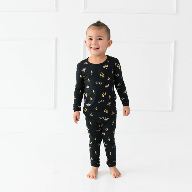 Kyte BABY Long Sleeve Pajamas in Midnight Icon