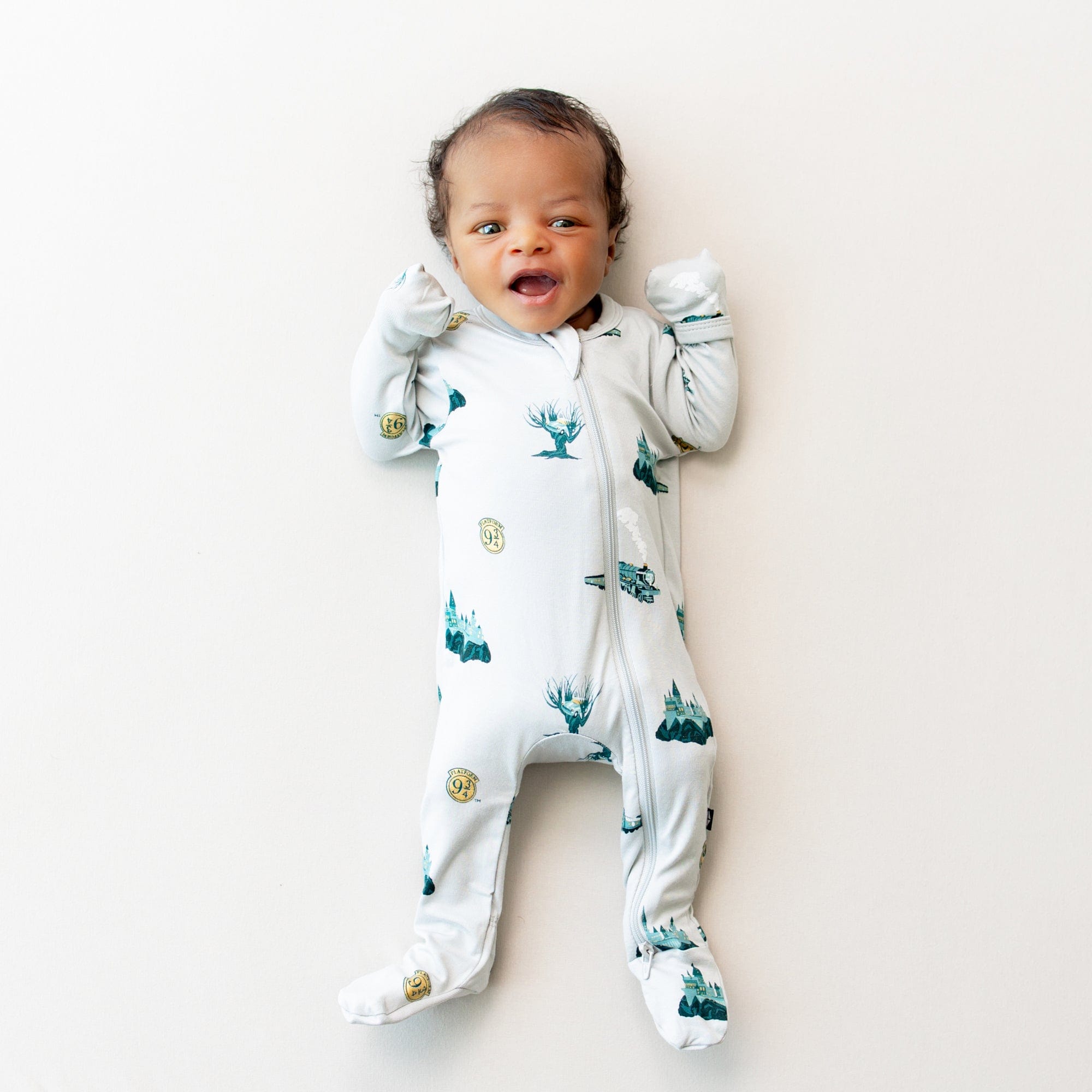 Kyte BABY Zippered Footie in Journey