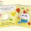 Hooray! It's Your Birthday! Finger Puppet Board Book from Cottage Door Press