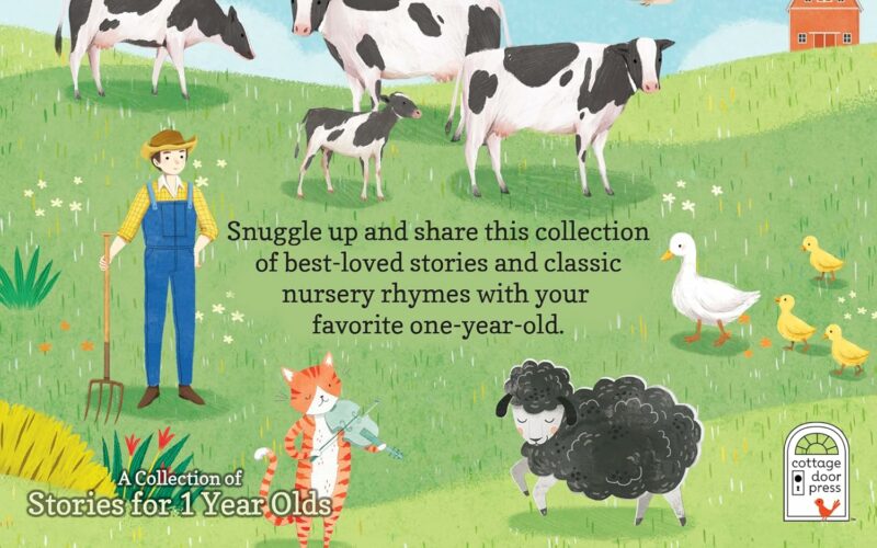 A Collection of Stories for 1-Year-Olds Board Book from Cottage Door Press