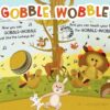 Gobble Wobble Finger Puppet Board Book from Cottage Door Press