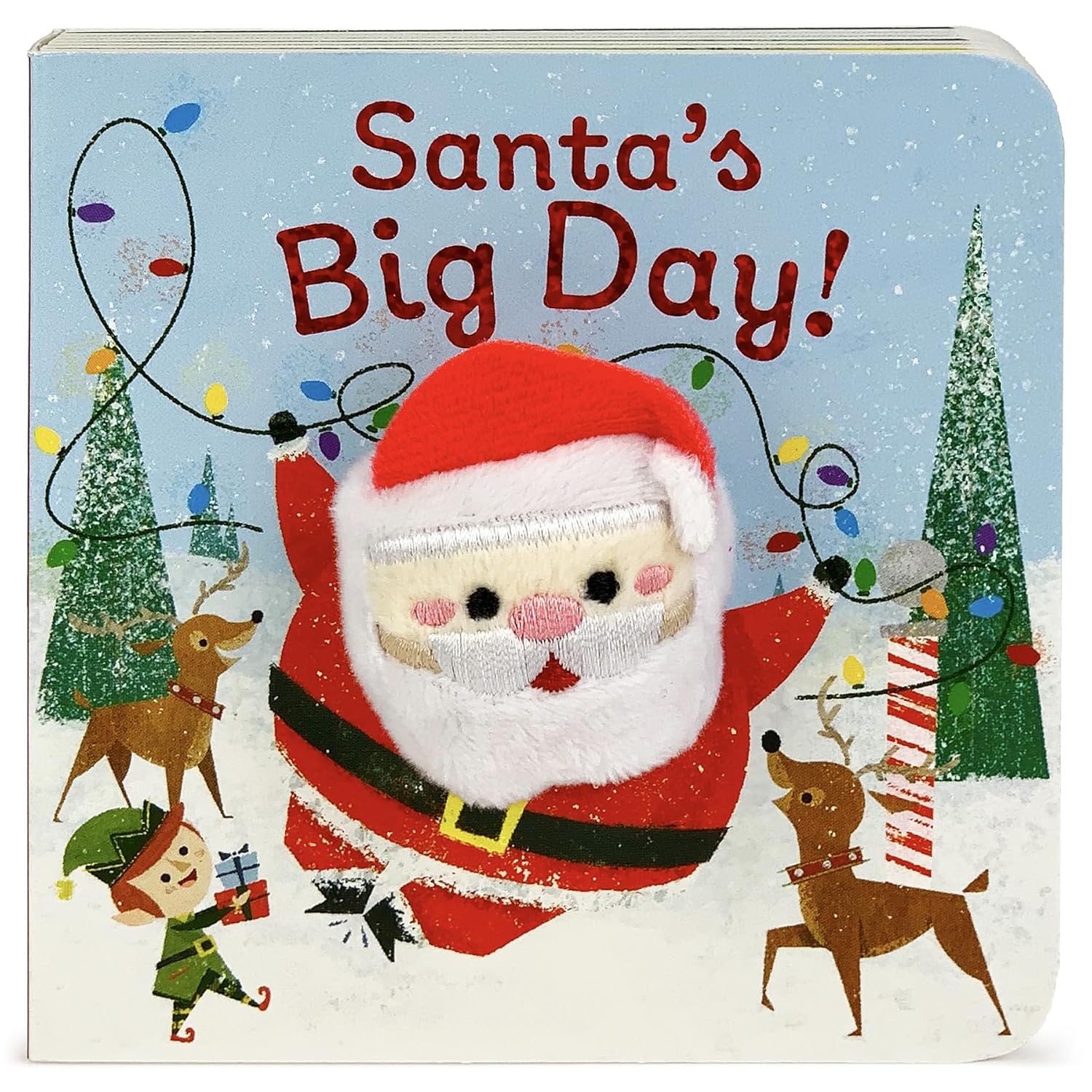 Cottage Door Press Santa's Big Day Finger Puppet Board Book