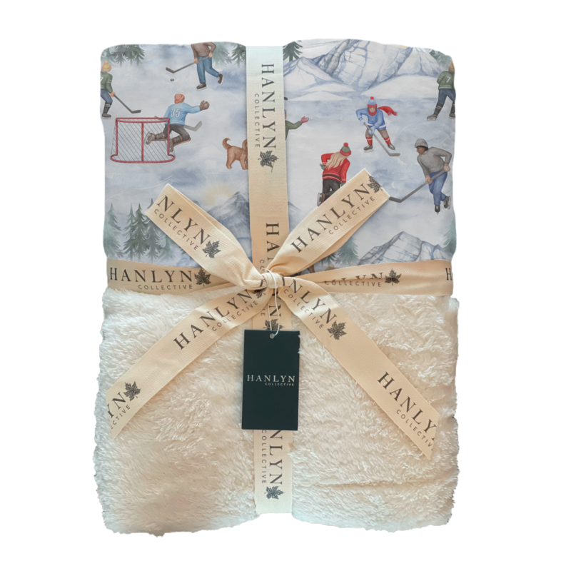 Hanlyn Collective Winter Warriors Bamboo Lyocell Plush Kids Blanket