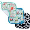 Birdie Bean Farm Washcloth Set