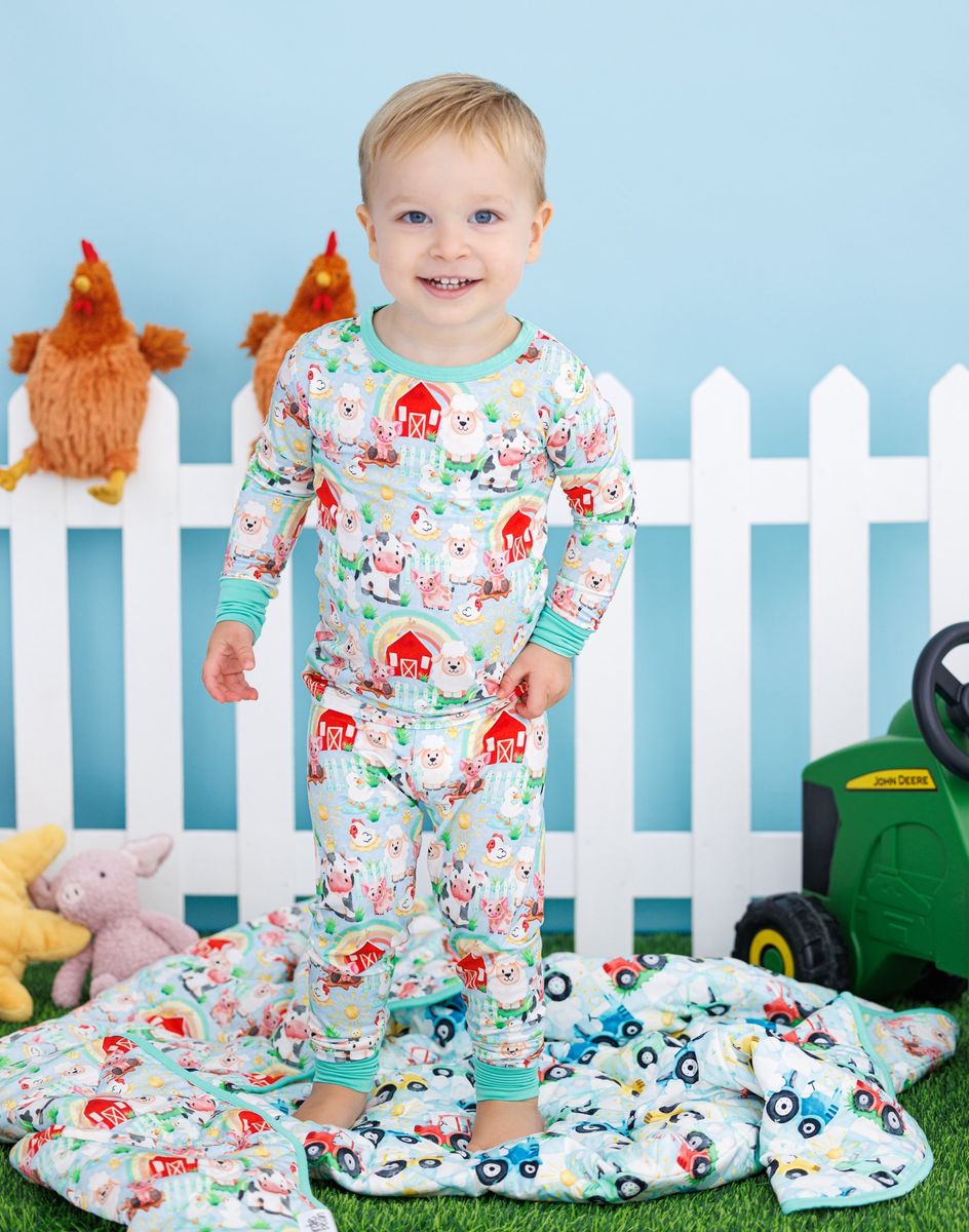 Birdie Bean Otis Bamboo Viscose 2-Piece Pajamas