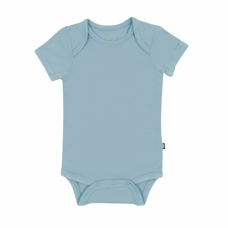 Kyte BABY Bodysuit in Dusty Blue