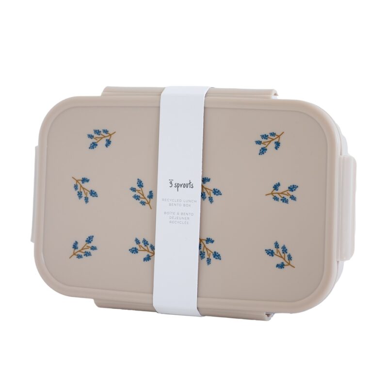 Blueberry Taupe Recycled Plastic Bento Box from 3 Sprouts