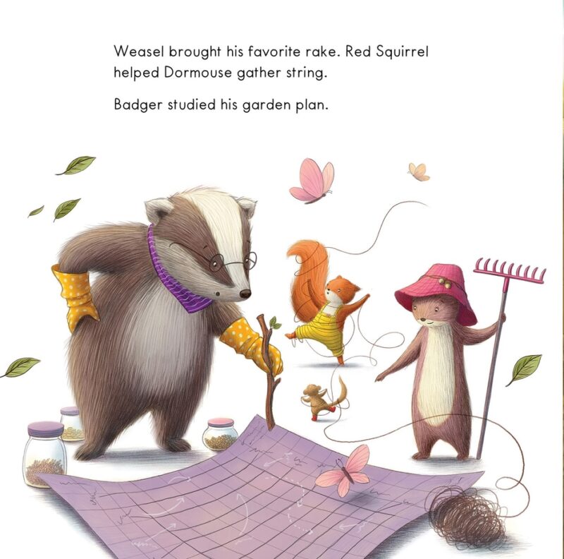 Badger's Perfect Garden Hardcover from Sleeping Bear Press