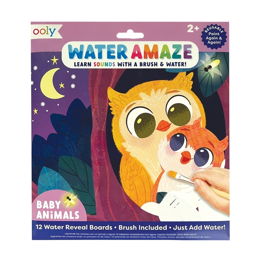 OOLY Baby Animals Water Amaze Water Reveal Boards