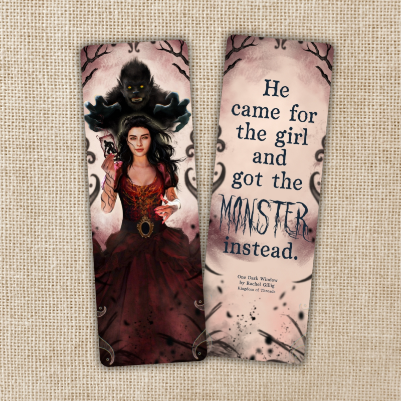 Wildly Enough Elspeth and The Nightmare Bookmark One Dark Window