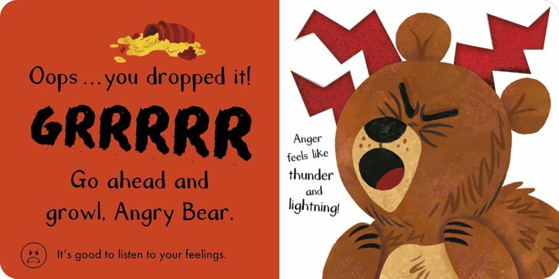 Touch & Feelings: Angry Bear from Penguin Random House