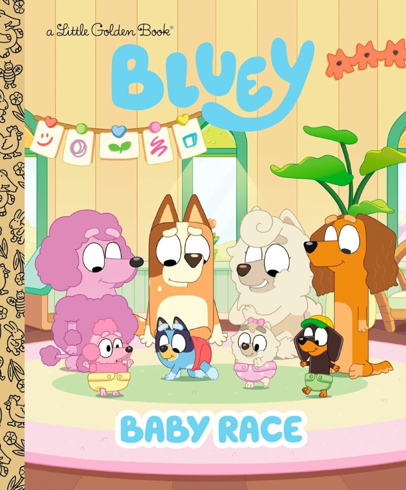 Penguin Random House Baby Race Bluey Little Golden Book