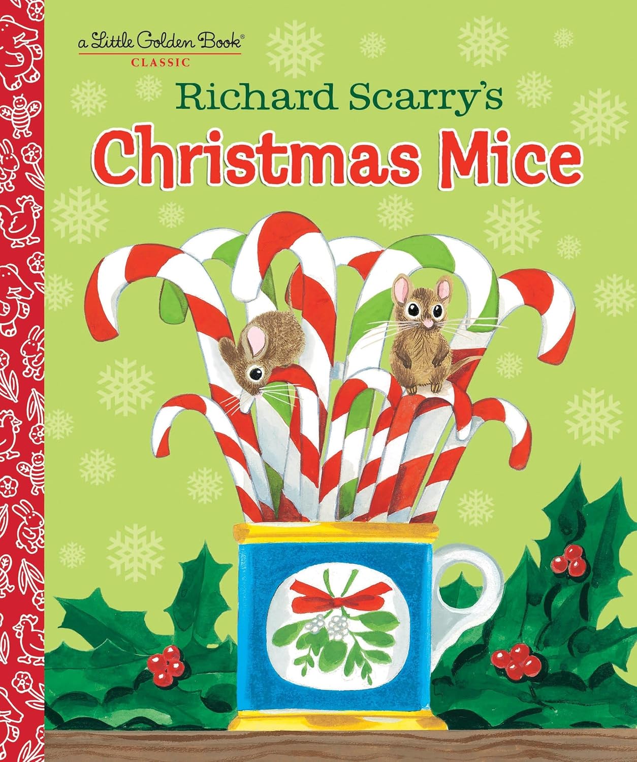 Penguin Random House Richard Scarry's Christmas Mice Little Golden Book