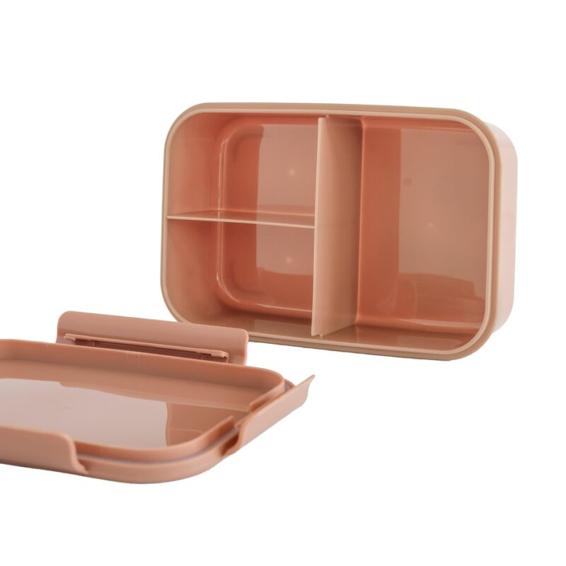 Rust Recycled Plastic Bento Box made by 3 Sprouts