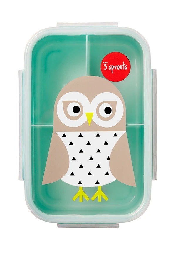 3 Sprouts Owl Bento Box