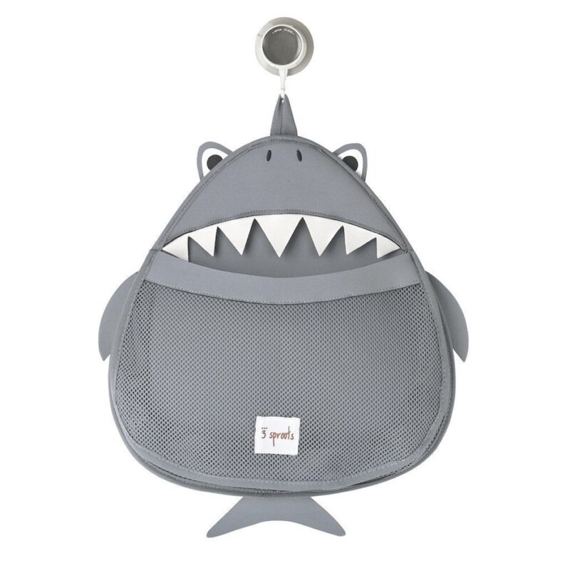 3 Sprouts Shark Bath Storage