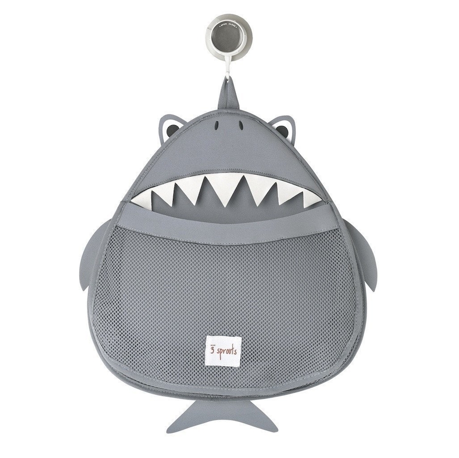 3 Sprouts Shark Bath Storage