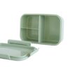 Green Recycled Plastic Bento Box made by 3 Sprouts