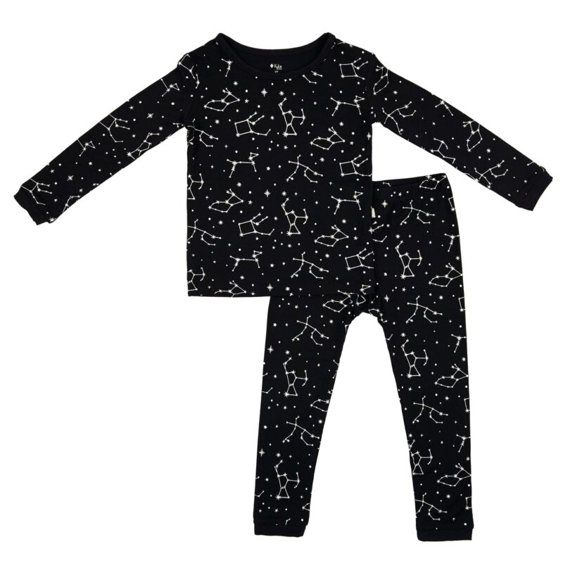 Kyte BABY Pajama Set in Midnight Constellation