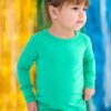 Birdie Bean Gumdrop Green Bamboo Viscose Two-Piece Pajamas