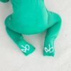 Gumdrop Green Bamboo Viscose Convertible Romper