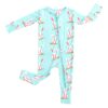 Baseball Bunnies Bamboo Viscose Convertible Romper available at Blossom