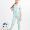 Birdie Bean Baseball Bunnies Bamboo Viscose Two Piece Pajama Set