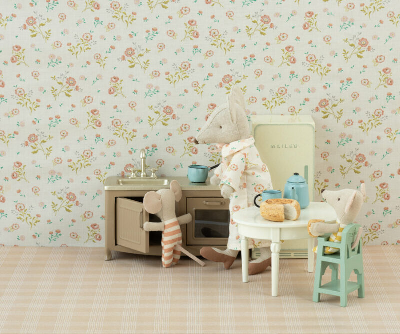 High Chair In Mint For Mouse from Maileg