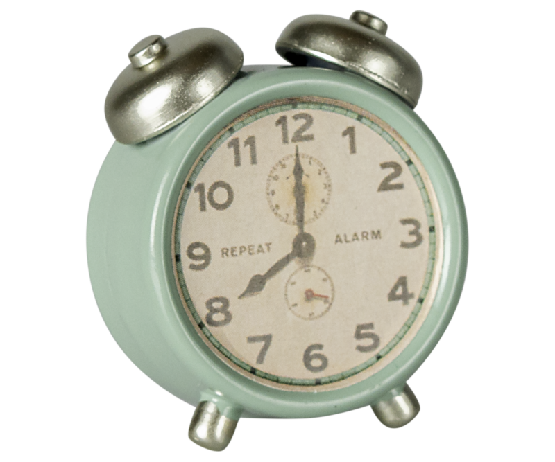 Alarm Clock In Mint For Mouse from Maileg