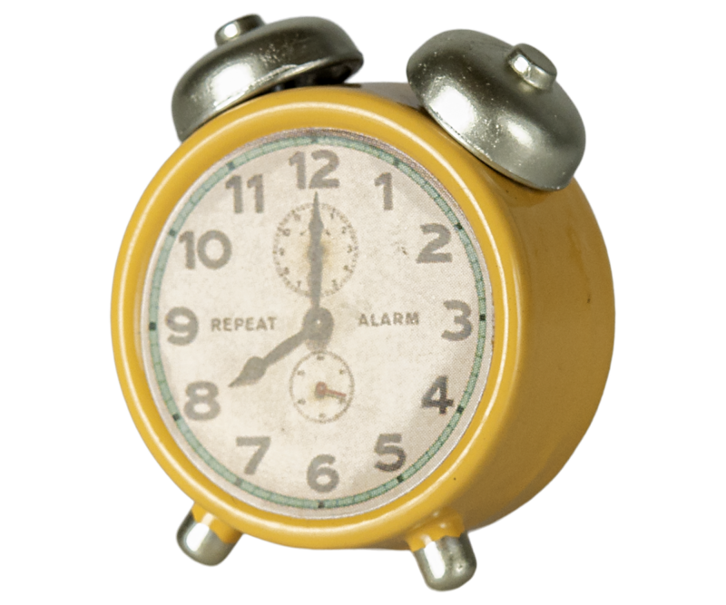 Alarm Clock In Yellow For Mouse from Maileg