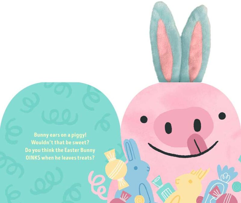 Bunny Ears Board Book made by