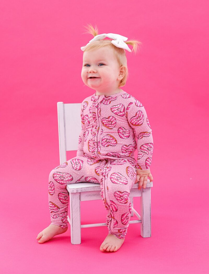 Emma Ruffle Convertible Romper from Birdie Bean