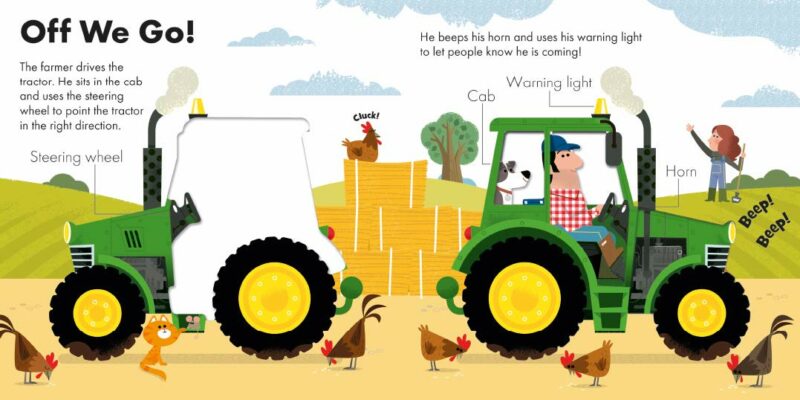 How It Works: Tractor Board Book from