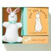 Pat The Bunny Paperback Book and Plush Gift Set from