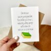 Big Moods Replacing Dirty Sponge Funny Birthday Card