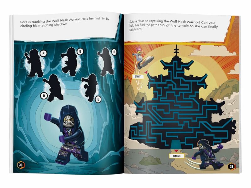 LEGO NINJAGO Read & Play Adventures: Ninja Duels Hardcover Book made by