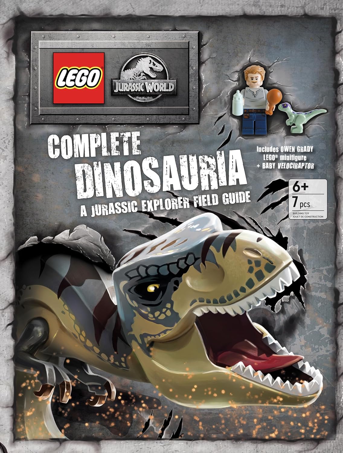 LEGO Jurassic World Complete Dinosauria Hardcover Book